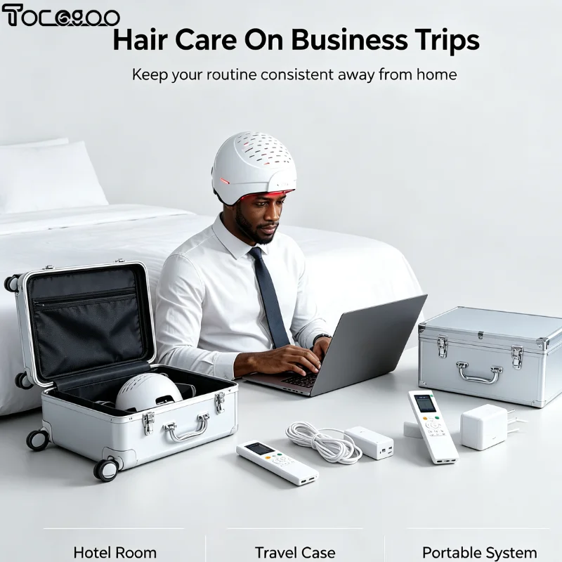 300 Diodes 650nm LLLT Red Light Laser Cap Hair Growth Helmet High Density for Thinning Hair Regrowth Men Women Home