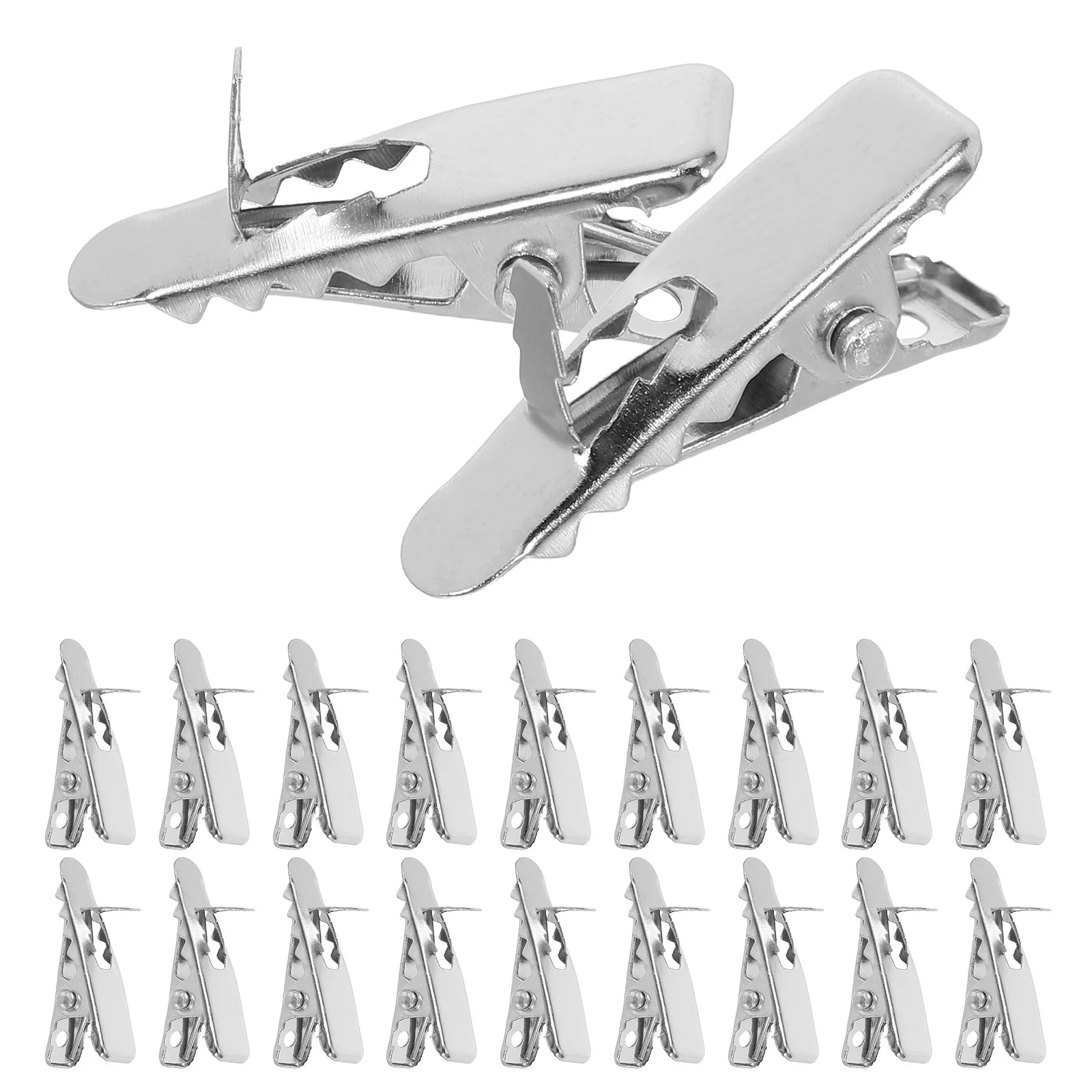 

100Pcs Festive Flower Clips for Christmas Decorations Mini Ornament Hangers Lightweight Craft Clips for DIY Wreath Design