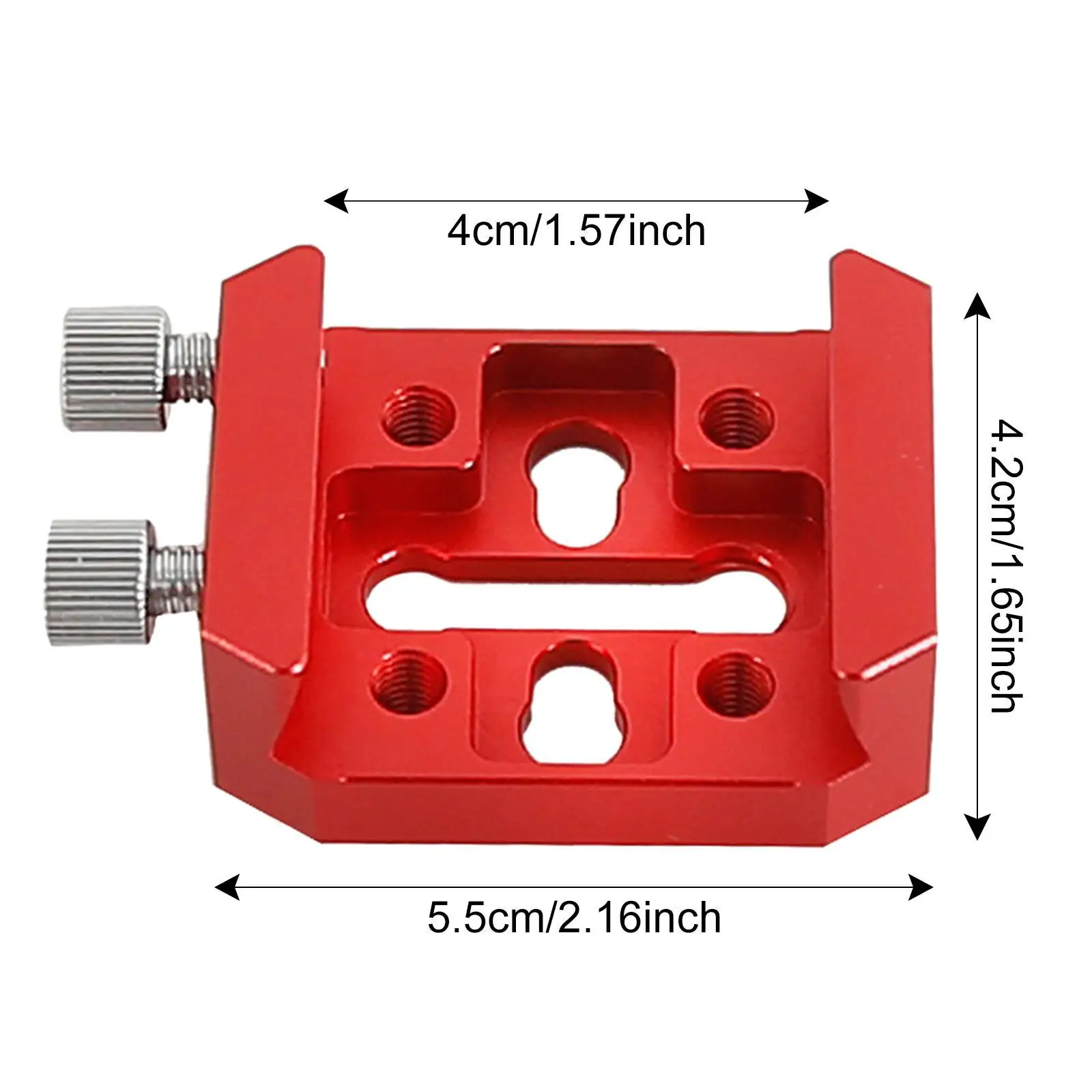 Telescope Dovetail Mounting Base for Finder Bracket with 1/4 3/