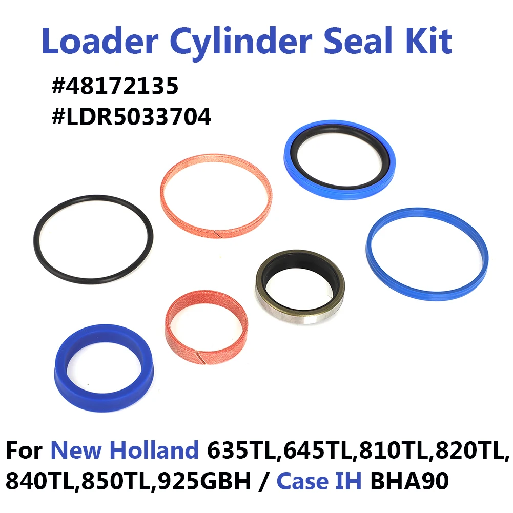 Seal Kit For New Holland Case IH 48172135 LDR5033704 Loader Cylinder L565, L575