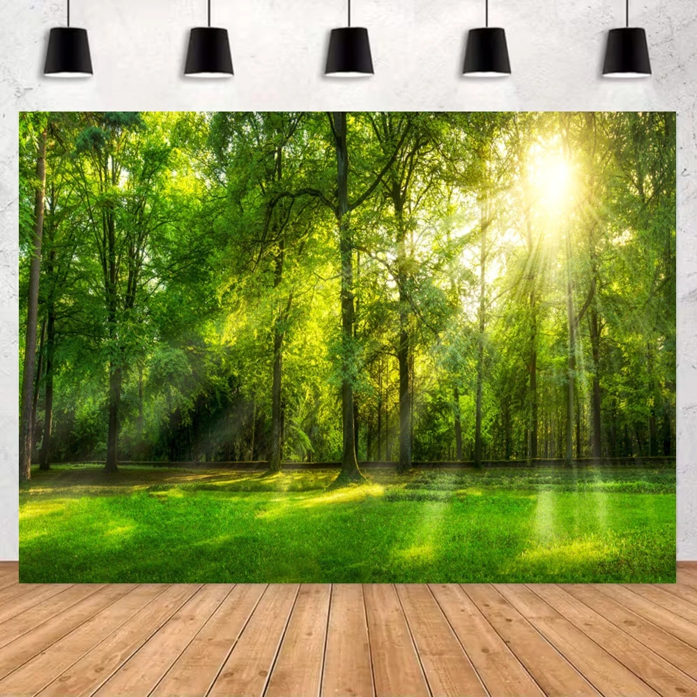 الربيع البرية مرج خلفية زهرة طبيعية حديقة الاطفال استحمام الطفل الأسرة صورة التصوير خلفية ديكور الحفلات #4