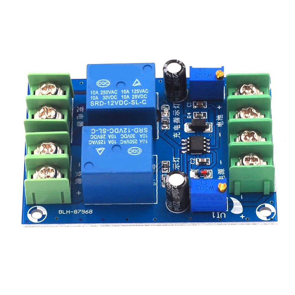 Power Module Automatic Power Switching Module DC12V 10A Switch Module Emergency Power Supply Charging Controller