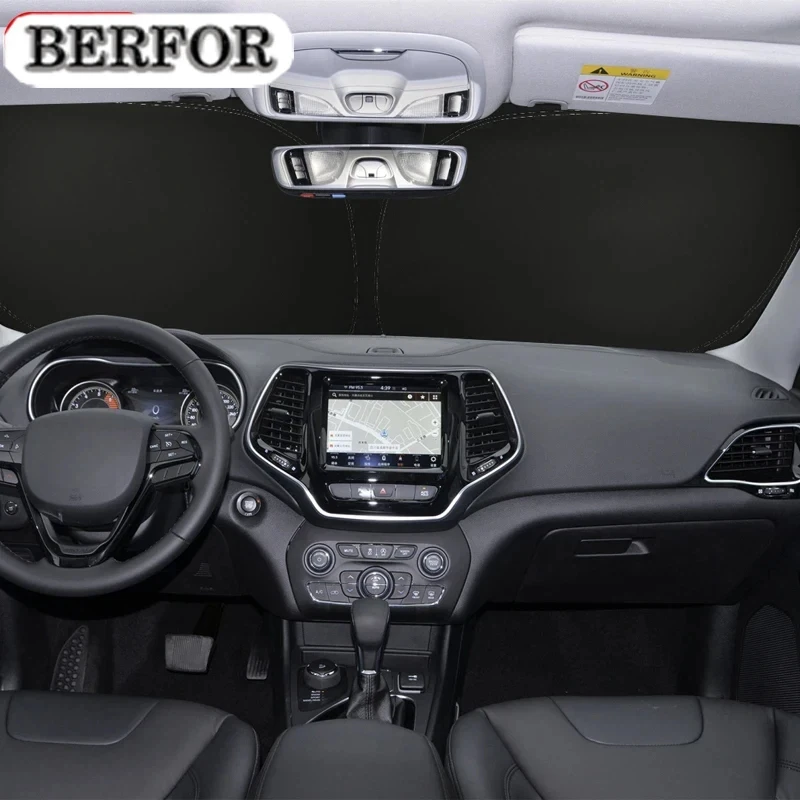 

Солнцезащитный козырек для лобового стекла Jeep Cherokee KL 2014-2023, нано-изолирующий, для переднего окна, аксессуар для интерьера автомобиля