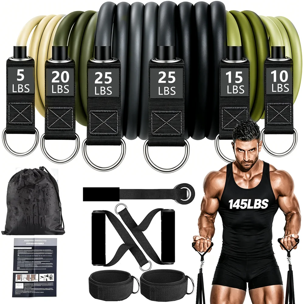 Fitness Fitness Booty Resistance Elastic Band Workout for Training Home Exercise Sport Gym Dumbbell Harness Set Expander Equipment - Aliexpress Deal