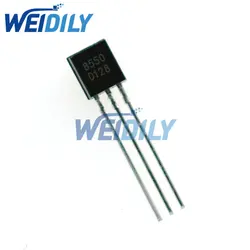 Transistor IC de triodo, piezas, S9012, S9013, S9014, S9015, S9018, S8050, S8550 TO-92, 100, 9012, 9013, 9014, 9015, 9018, 8050, 8550, nuevo