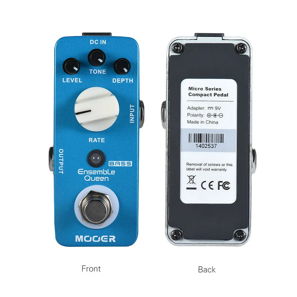 mooer-ensemble-queen-micro-chorus-true-bypass-modulacion-calida-para-bajo-guitarra-control-de-4-mandos-carcasa-de-metal-duradera