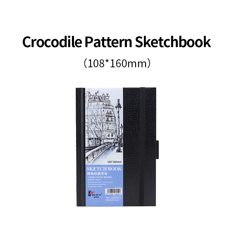 MIKAILAN A4 A5 A6 Schetsboek Hand Schetsen Tekening Notebook Journal Planner Student Kunstenaar Schilderen Art Supplies 80 Vel 130g