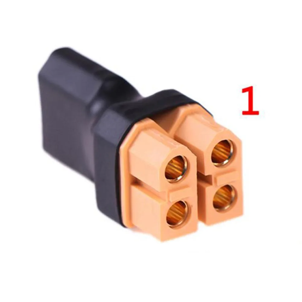 For XT60 Parallel Converter Cable for For Lipo Battery Applications with Heavy-Duty Soldered Joints and Dual Male Terminals