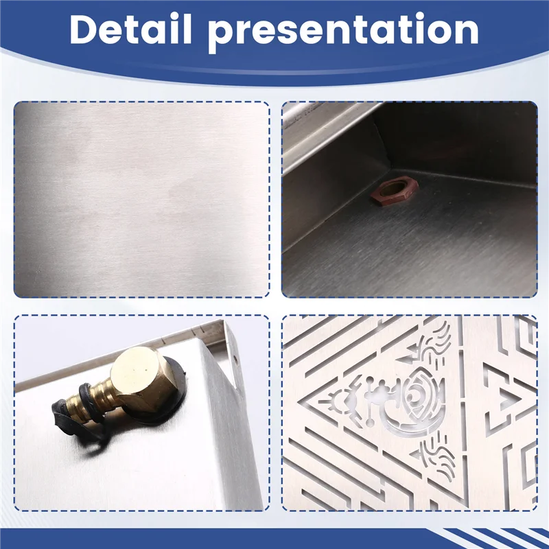 

A69P-For Outdoor IGT Mobile Table Board Stainless Steel Table Unit Board For Hiking Fishing Picnic Camping Equipment