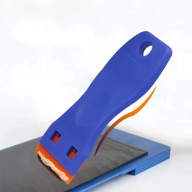 1set Glue Removal Scraper Multifunctional Plastic Glass Cleaning Scraper Used For Car Film Application Tool Razor Paint Scraper