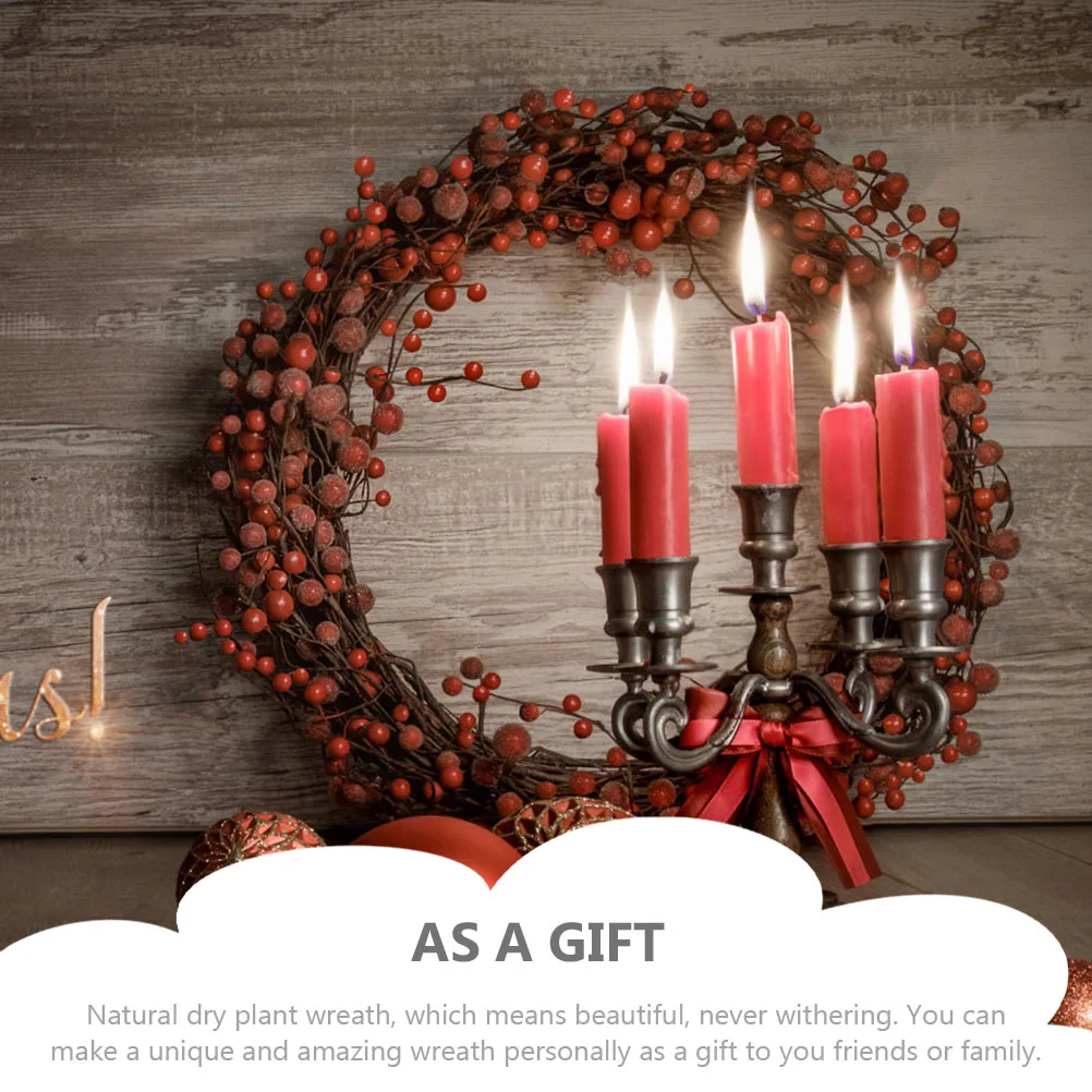 

2pcs Rattan Vines 4.6m DIY Christmas Wreath Natural Twig Garland Home Garden Decor Non Withering Eco Friendly