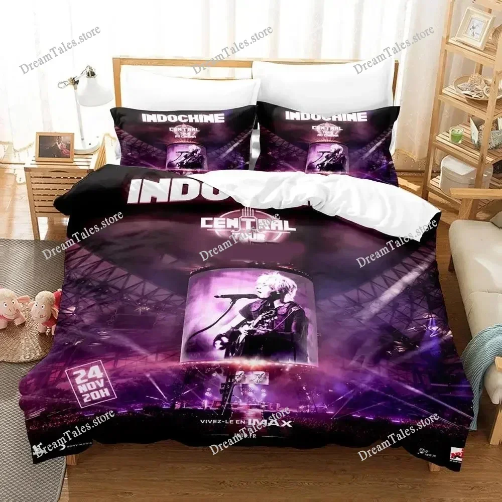 

Rock Indochine Bedding Set Boys Girls Twin Queen Size Duvet Cover Pillowcase Bed Kids Adult Fashion Home Textileextile369