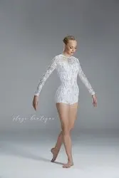 Ausnahme kurze Unitard lyrischen Tanz zeitgenössische Kostüm Jazz Performance Dance wear