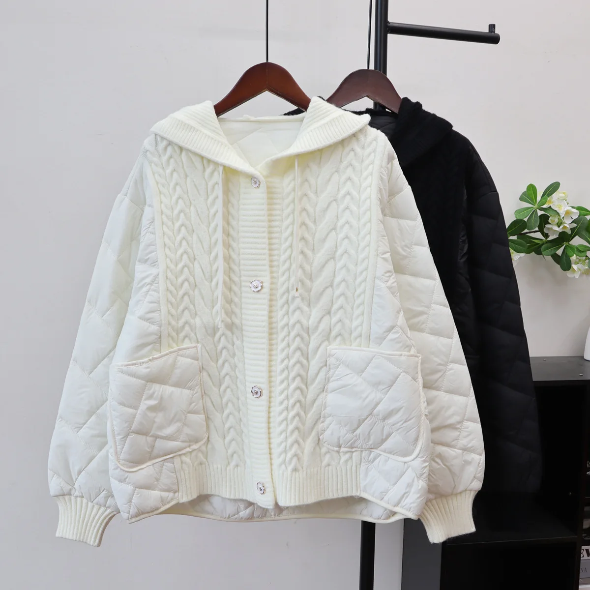 

Женские кардиганы, свитеры, пальто, куртки с капюшоном, повседневные свободные жакеты, джемперы, уличная одежда Y2K, элегантные вязаные изделия, осенне-зимняя одежда