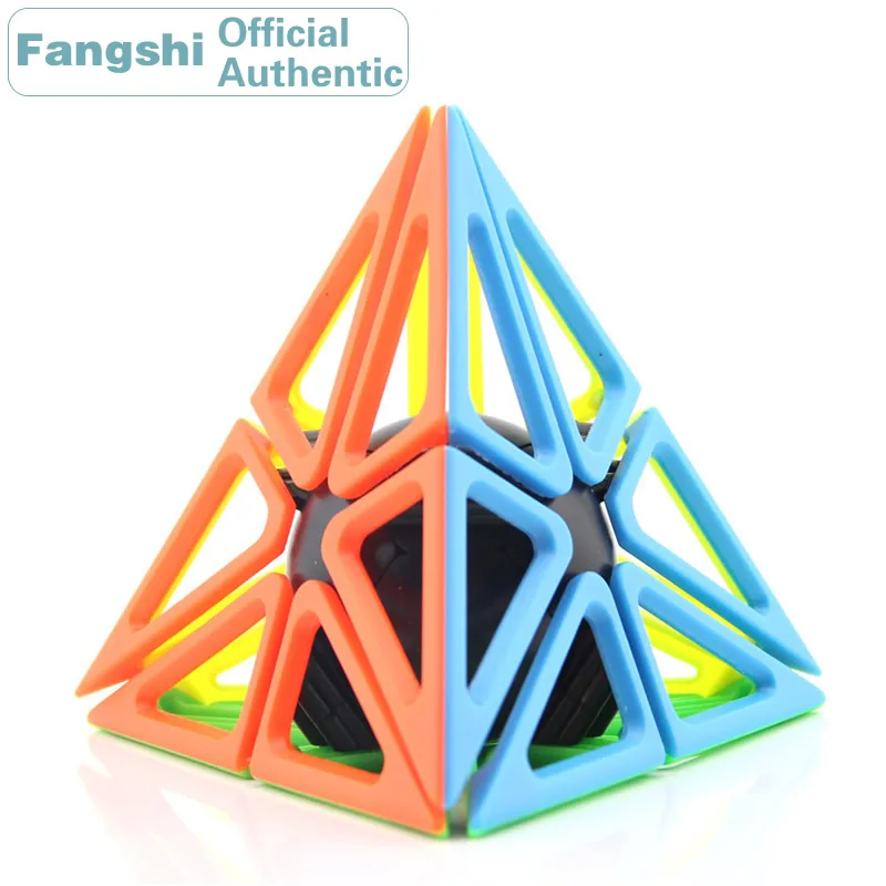 Fangshi F/S limCube quadro piramide cubo magico Lim 2x2 velocità professionale Puzzle Twisty giocattoli educativi per bambini