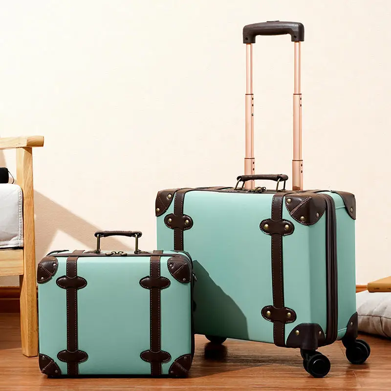 18 inch travel suitcase women's small light carry-on luggage bag 16 inch fashion suitcase men's trolley case special air box