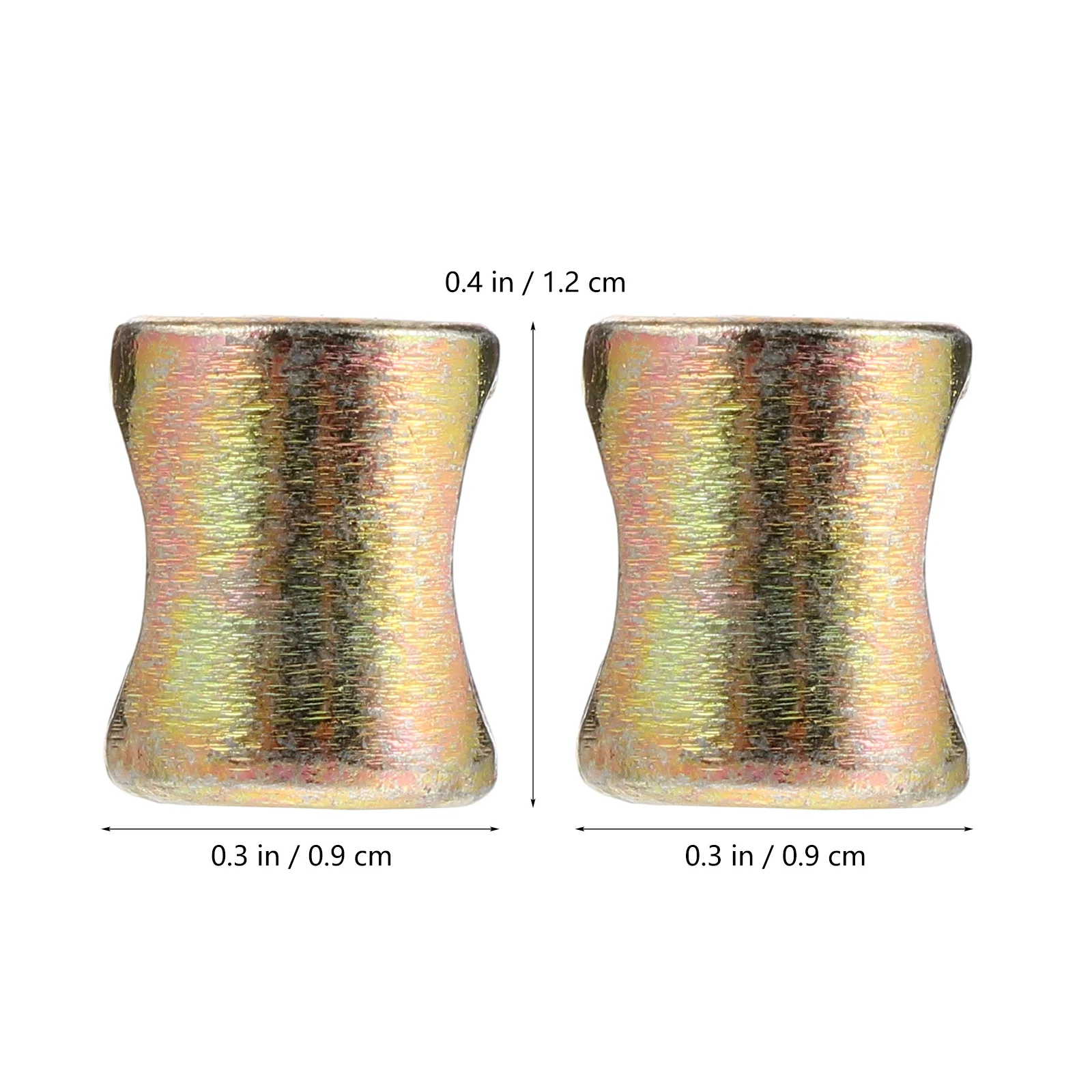 

55Pcs Barrel Nuts Cross Dowels Slotted Nuts Iron Strong Durable Furniture Assembly Beds Crib Barrel Nut Cross Dowel