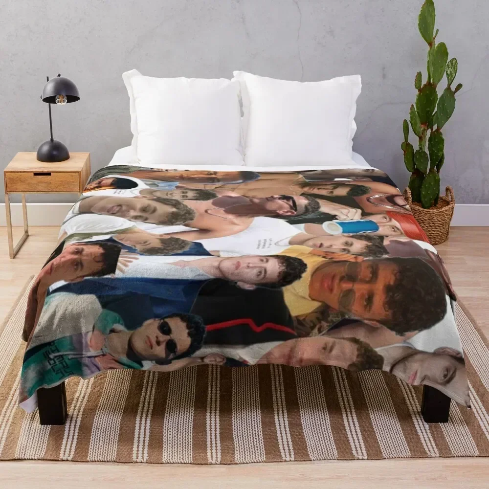 

aron piper photo collage Throw Blanket Long Lasting Soft Plush Blanket for Daily Use