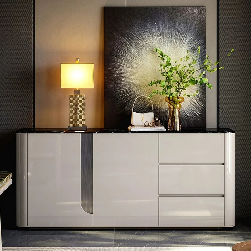 Drawers Living Room Cabinets Clothes Modern Nightstands Shelf Cabinets White Dresser Armoire De Rangement Luxury Room Furniture