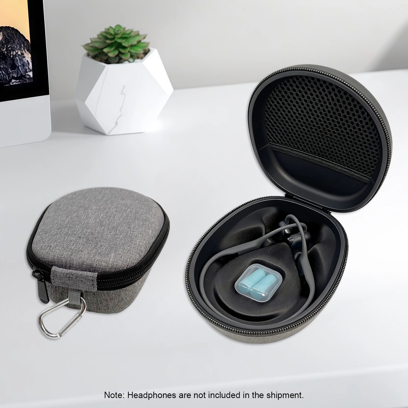 For SHOKZ AS600/650/700 Sport Headphones Carry Bag Waterproof Universal Earphone Cover Anti-Scratch Gift for Friends