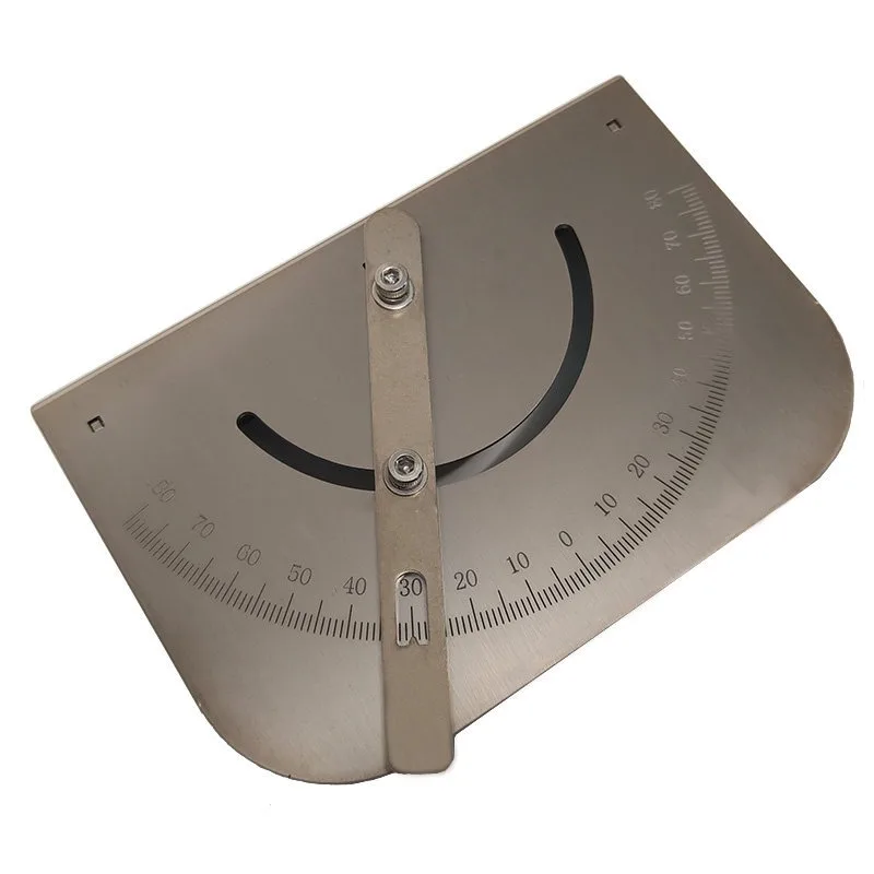 Sheet Metal Bending Tool 304 Stainless Steel Bending Machine Auxiliary Double-side Positioner T-type Angle Push Ruler