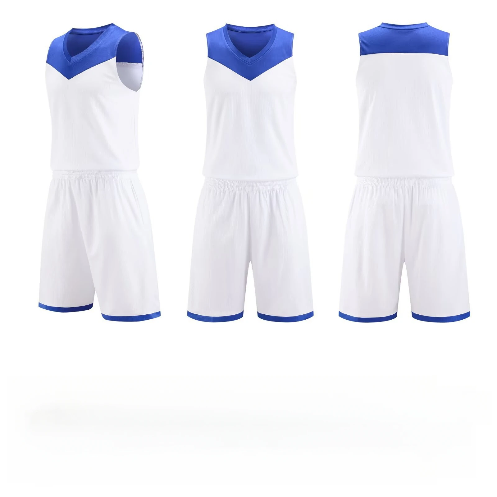 Men's Team Set Custom Logo Pattern Sports Comfortable Breathable Sweat Absorbing Vest Jersey Boys' Set Top And Shorts Print