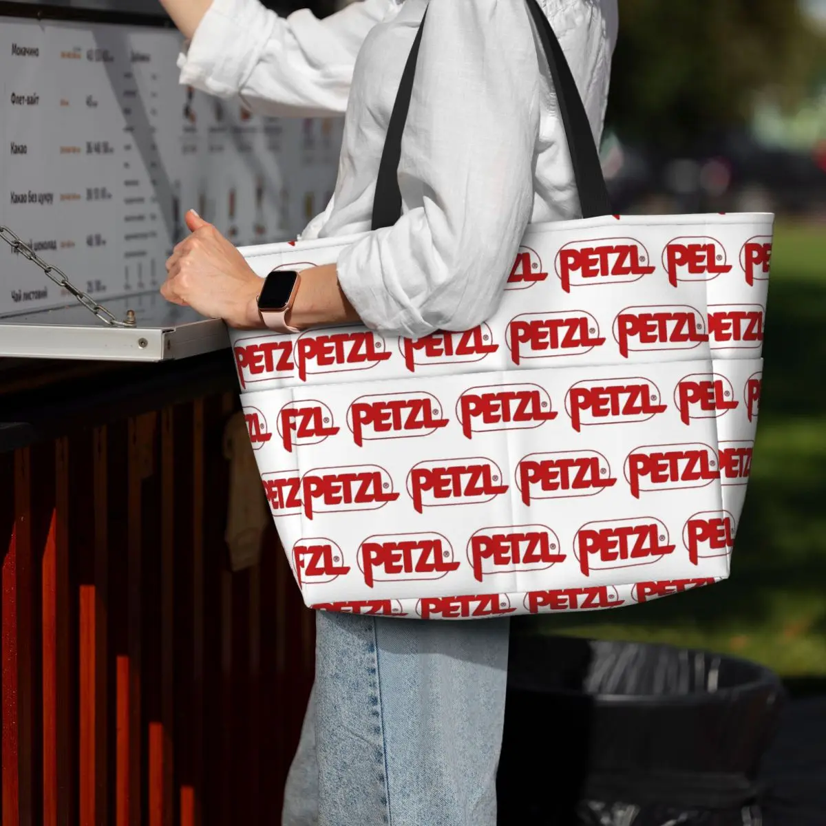 Sport Climbing Petzl Beach Tote Bag Sport Gym Yoga Duffle Large Tote Bag Women Travel Bag Fitness bag