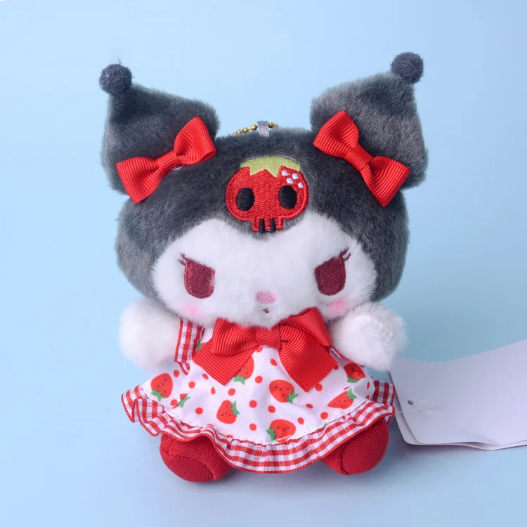 Sanrio Kawali Kuromi Hello Kitty My Melody Cinnamoroll Pillow Plush Toys Plushie Keychain Stuffed Doll for Kids gift