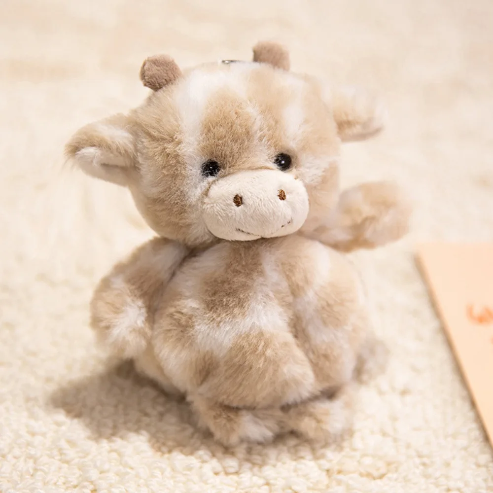 

Kawaii Style Lovely Design Plush Dolls Pendant Cats Pig Plush Keychain Panda Cartoon Zoo Animals Plush Keyring Children's Play