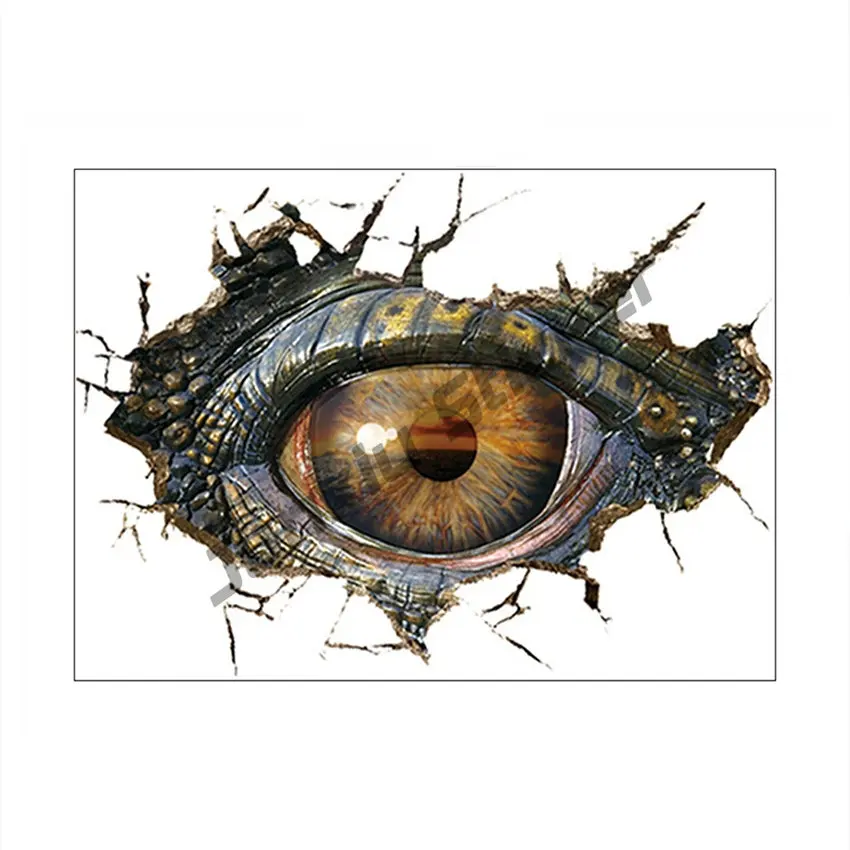 Eyes vinyl car Motorbike Helmet Sticker Auto Motorcycle kayak Decals Roadbike Sticker Laptop Stickers Fire Truck Stickers view 2