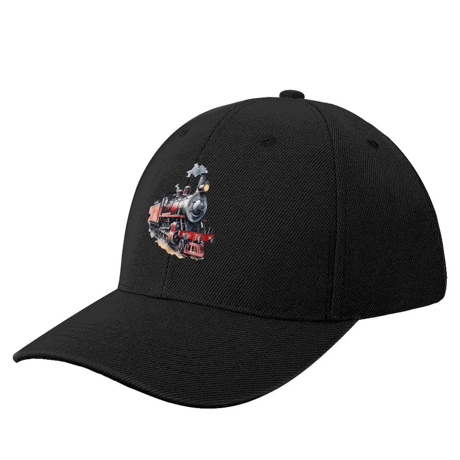 

Vintage Steam Engine: Elegance in Motion Baseball Cap Ball Cap Christmas Hat For Girls Men's