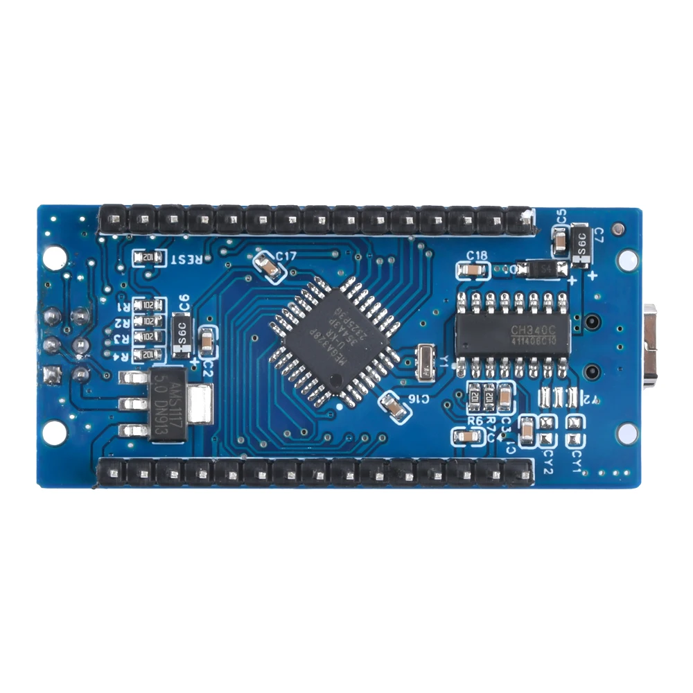 Nano V 3.0ナノプレートATmega 328 P CH 340 C内蔵0.91インチOLEDディスプレイ128 x 32 SSD 1306 IIC I 2 C互換Arduino Nano V 3.3