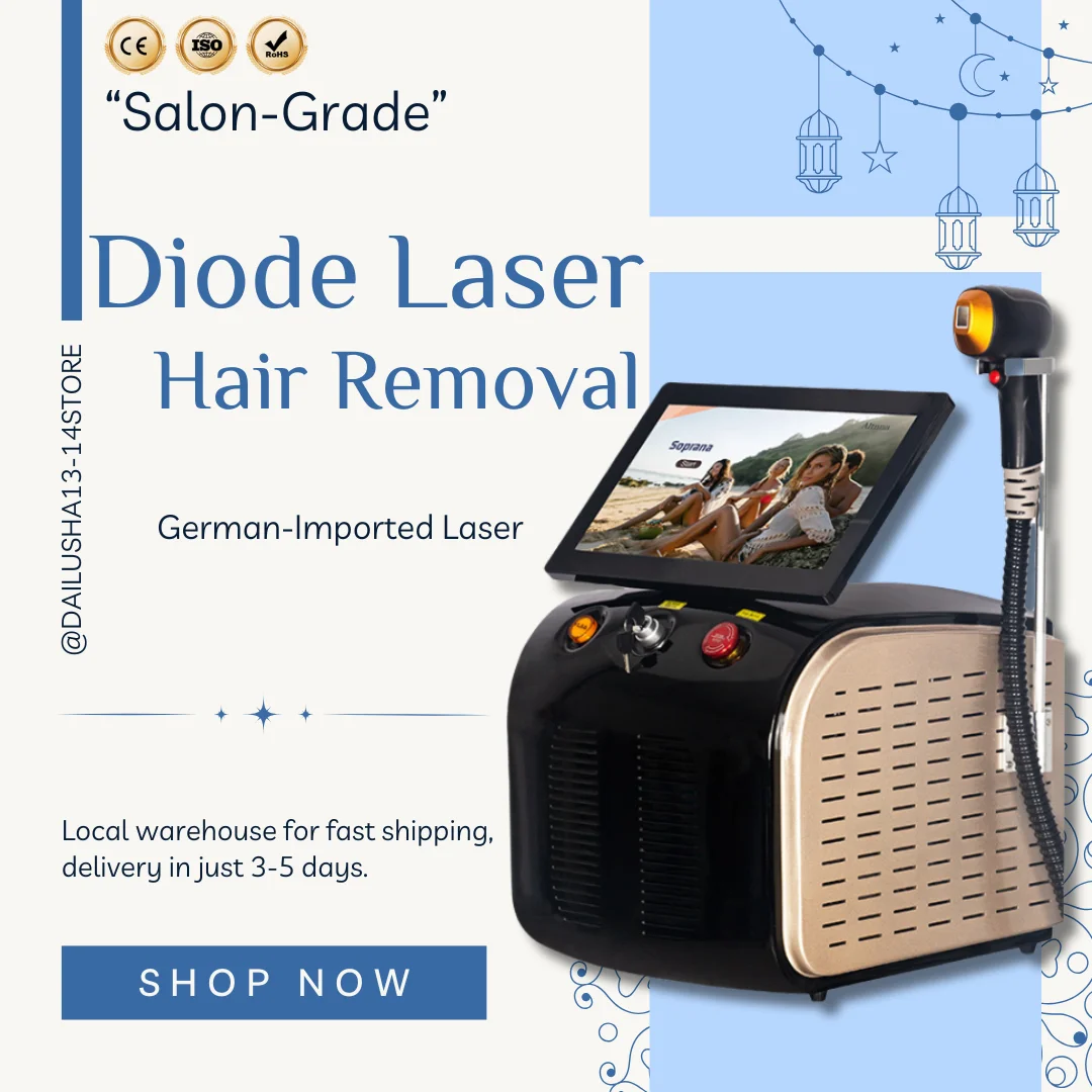 

3500W Diode Laser Hair Removal Professional Ice Titanium Painless Safe and Efficient Hair Removal Alexandrite Laser 755 808 1064