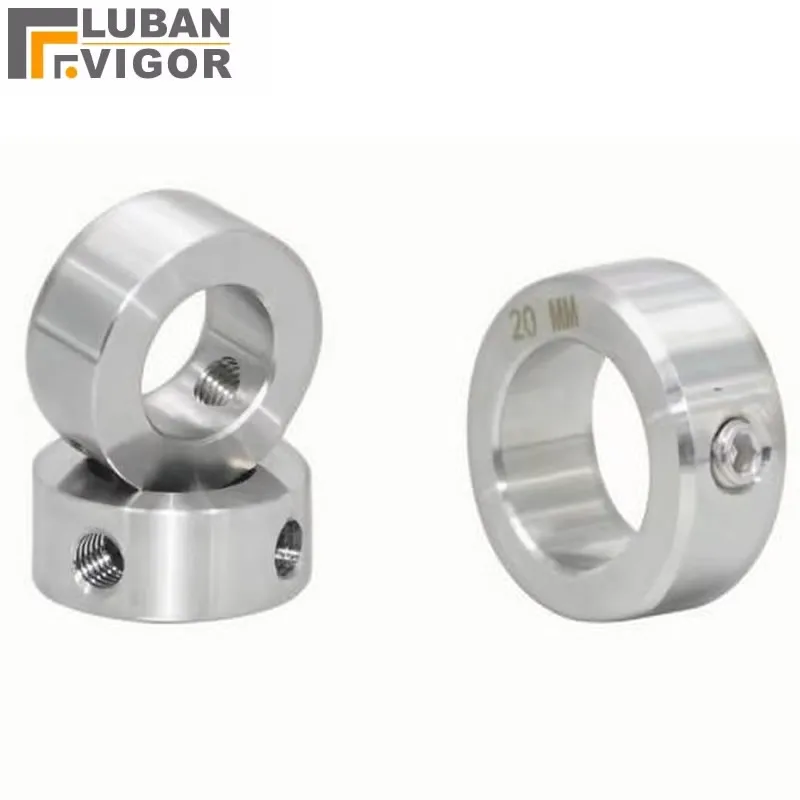 GDZS304 Stainless Steel Fixing Ring Retainer 10-83mm OD Single Double Hole Corrosion Resistant Anti Rust Optical Axis Limiter
