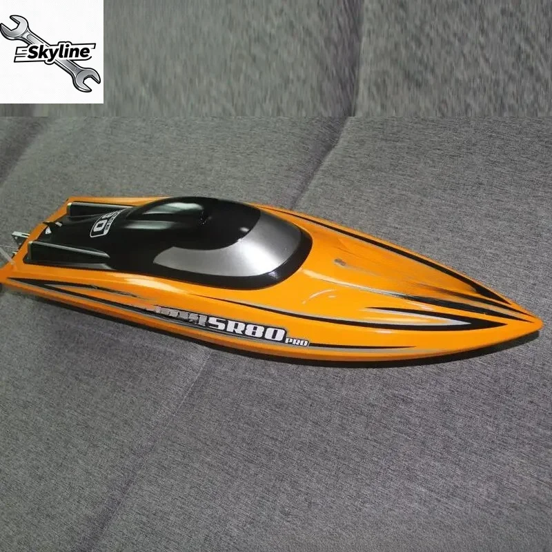 SR80 Pro 80 cm 44mph Super High Speed Remote Control Boat Auto Roll Back Function Metal Hardwares 798-4P  ARTR