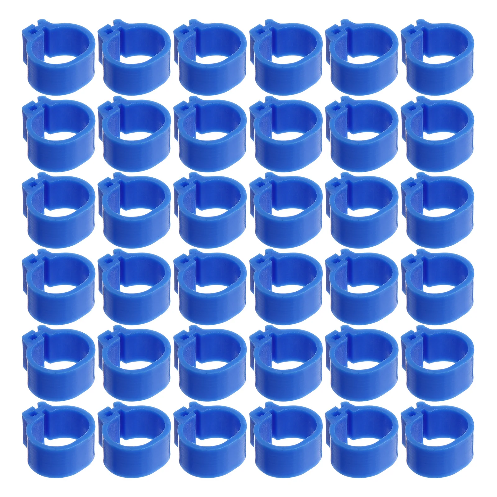 

100 pcs Pigeon Rings Numbered Lightweight Portable Bird Leg Bands Foot Rings for Poultry Management Breeding Supplies