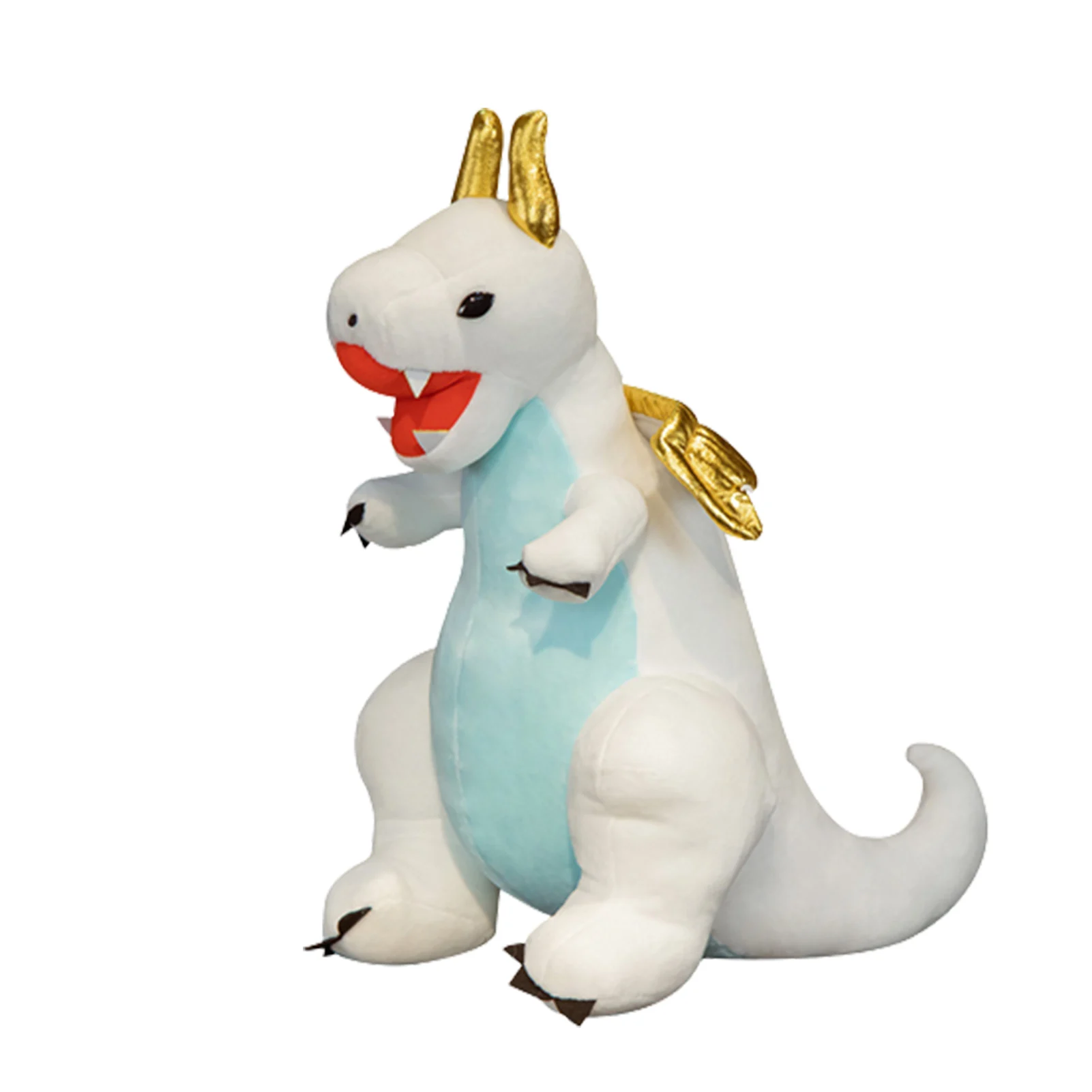 ตุ๊กตาไดโนเสาร์อนิเมะ ตุ๊กตาผ้าเนื้อนุ่ม ของเล่นกอดเพื่อน หมอนหนุนนอนสำหรับเด็ก