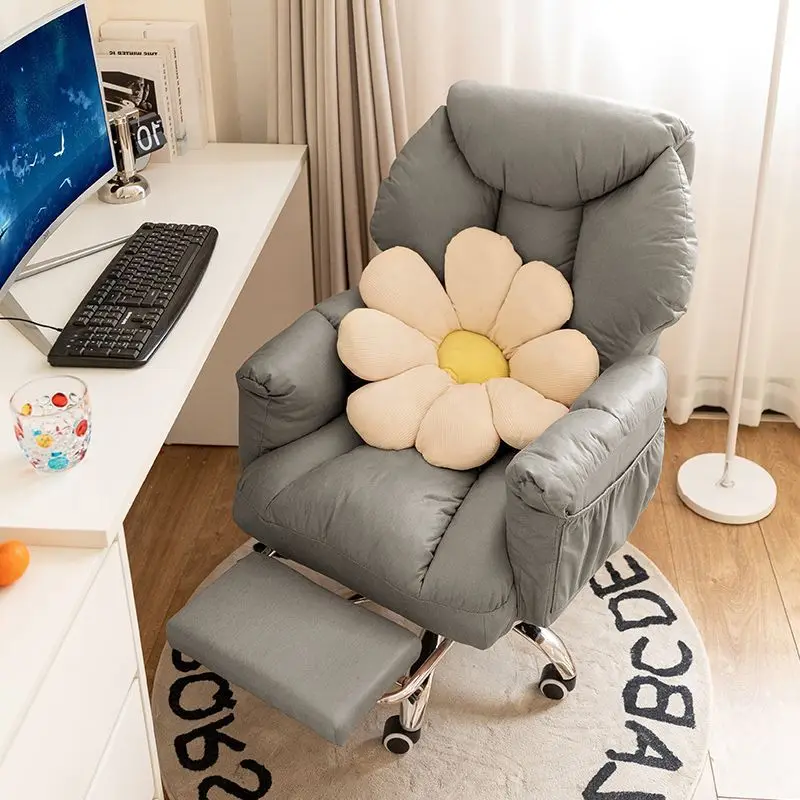 Computer Chair Household Leisure Sofa Chairs Bedroom Comfortable Sedentary Esports Learning Writing Backrest Dormitory Chairs