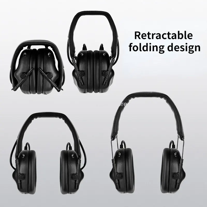 The Outdoor CS Is Equipped with A Head-mounted Pick Up Noise Cancelling Headset Tactical Headset Tactical Accessories