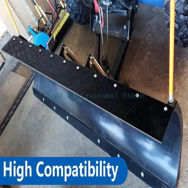 

57QF Universal Snow Plows Paddle Flaps Rubber Snow Deflectors Mounting Hardware Snowplows Rubber Plows Deflectors Attachment