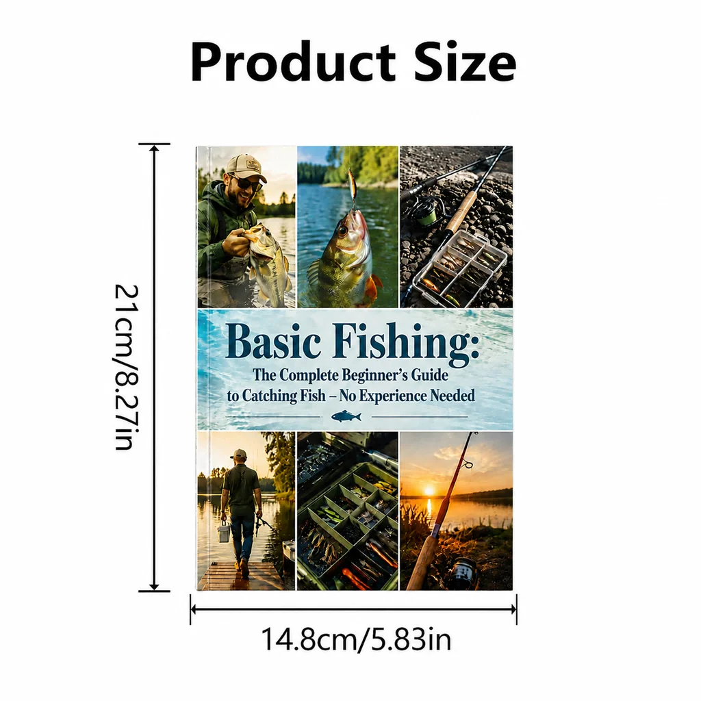 Basic Fishing: The Complete Beginner's Guide to Catching Fish - No Experience Needed