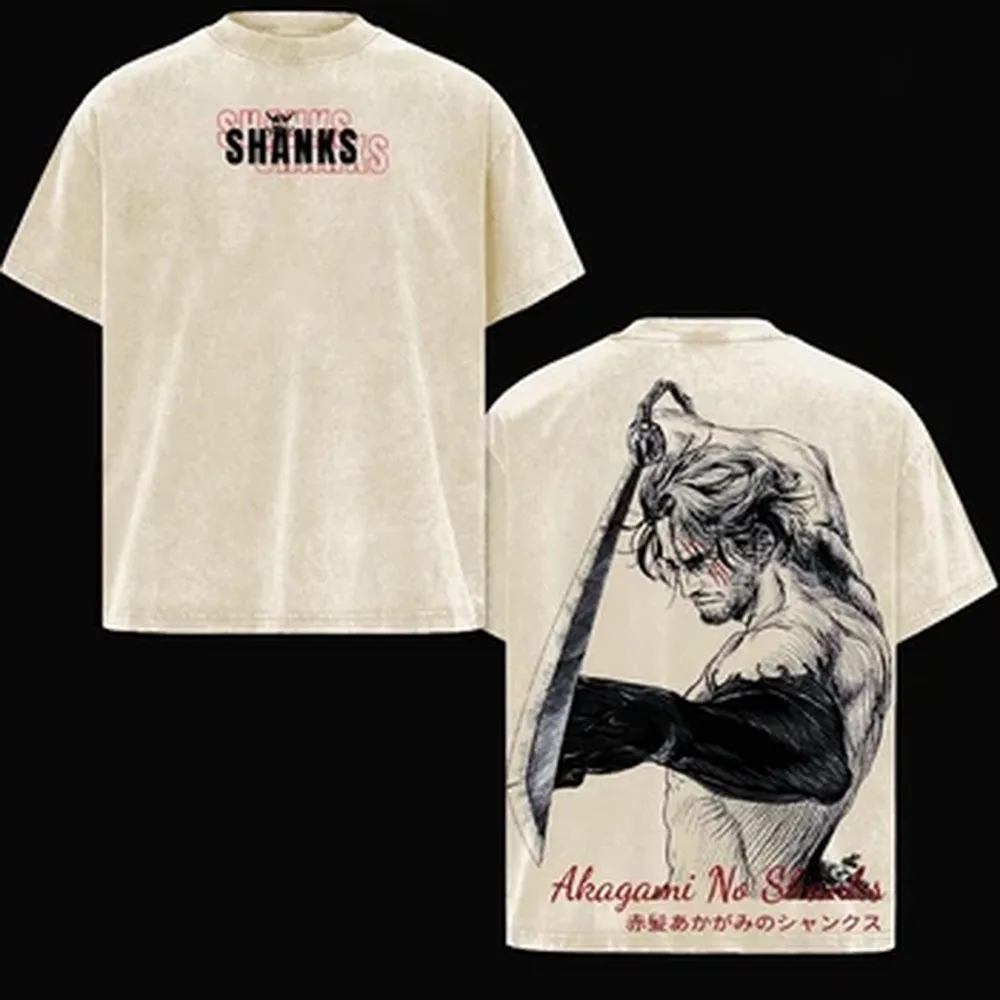 Camiseta de Anime Black Clover, Camiseta con Estampado de Manga de Yami Sukehiro, Camisetas Extra Grandes Lavadas, Ropa para Hombre, Tops de Manga Corta de Algodón Puro