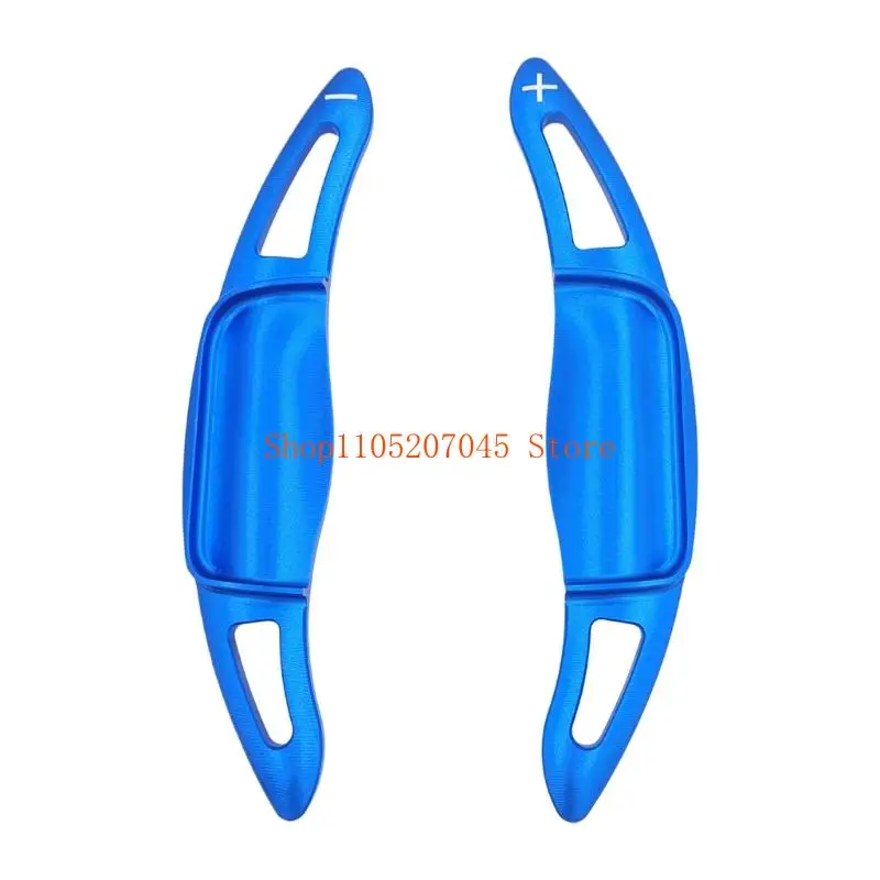 37cd Steering Wheel Gear Extenders with Preinstalled Adhesive Covers for Matching 2018-2024 Listed Factory Controls