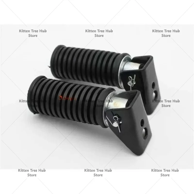 2Pcs Motorcycle Front Rear Footrests  Footpegs GS125 GN125 Motocross  Accessories FootPeg Pedals