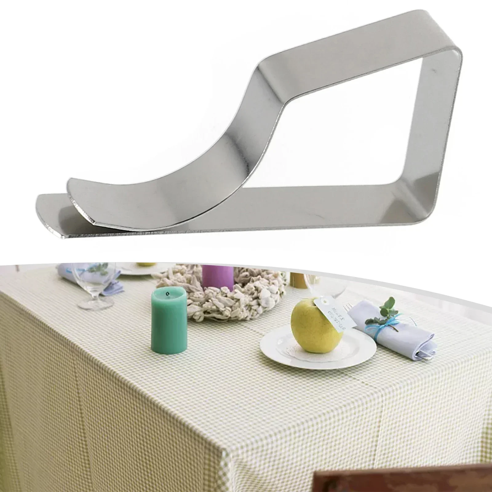 Picnic Clamps Cover Clips Household Light Weight Party Picnic Stainless Steel Wedding Easy To Operate Tablecloth