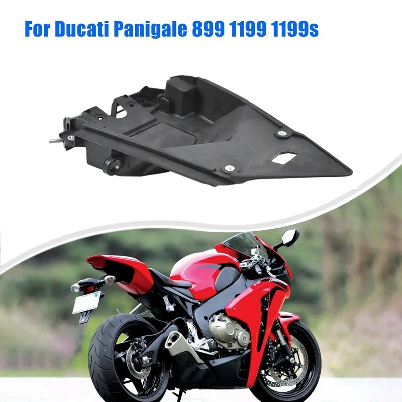 

Для Ducati Panigale 899 1199 1199S мотоциклетный держатель заднего фонаря, сумка на заднее сиденье, фиксированный кронштейн, замок на заднем сиденье, пол