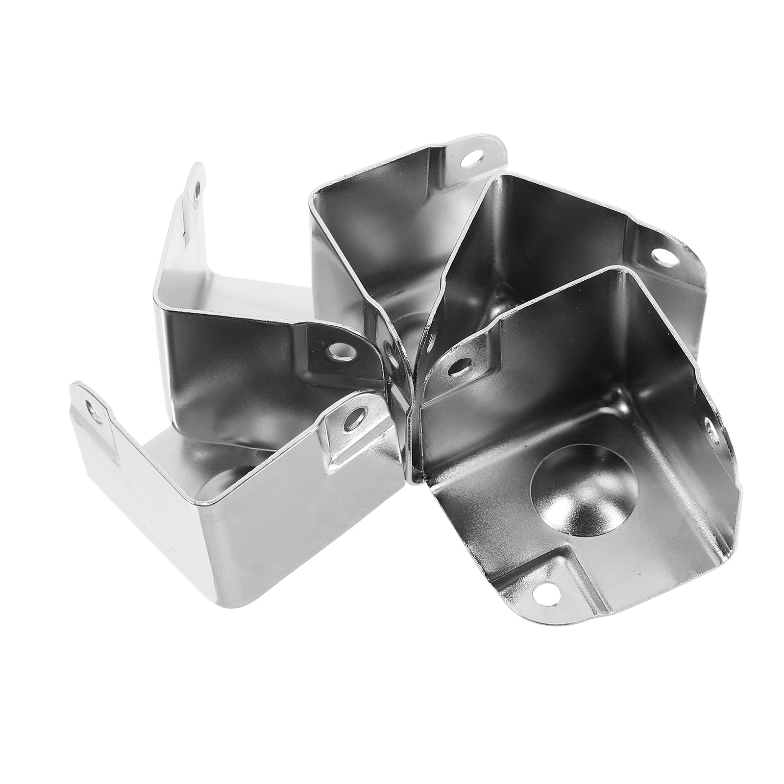 10Pcs Metal Corner Edge Protectors Anti-Collision Guard for Wooden Packaging Boxes Furniture Safety Table Corner Guard