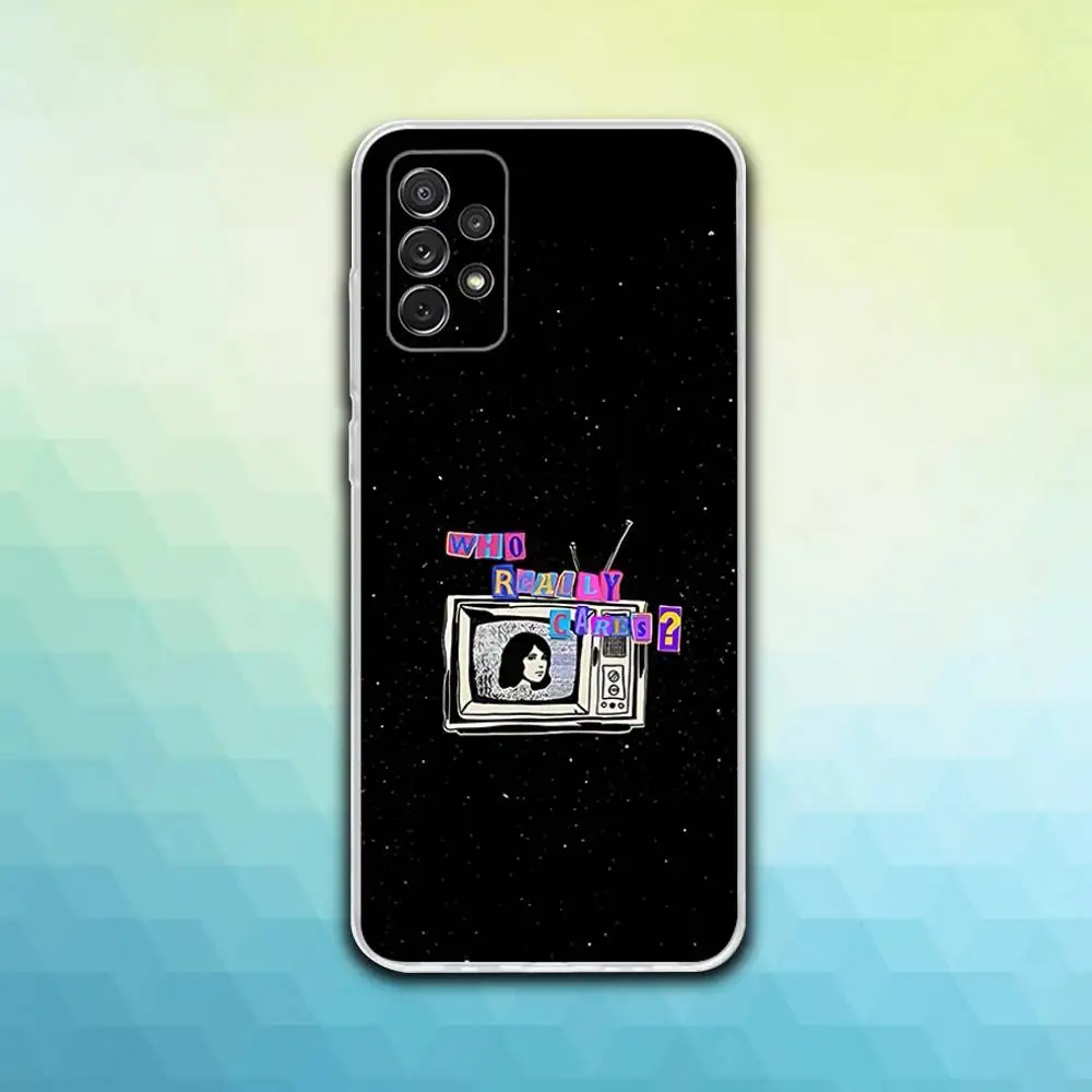 Casing Ponsel Album TV Girl untuk Samsung S30,23,21,22,20, FE Lite,S10,9,8,7 PIus Note20ultra Transparan Lembut