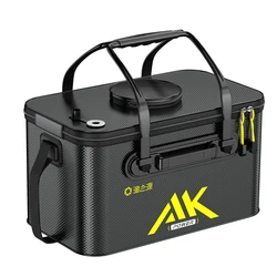 YUZHIYUAN Fishing Container Foldable Portable Live FIsh Bucket Large Capacity Water Bucket Thickened EVA Material