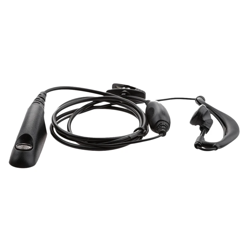 

G Shape Ear Hook Earpiece With Mic For Motorola GP328 GP338 GP340 Walkie Talkie Headset Earphone